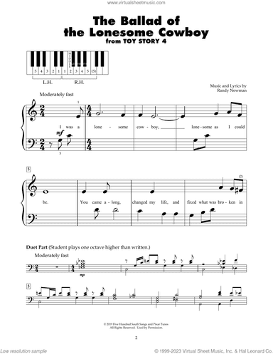 The Ballad Of The Lonesome Cowboy (from Toy Story 4)