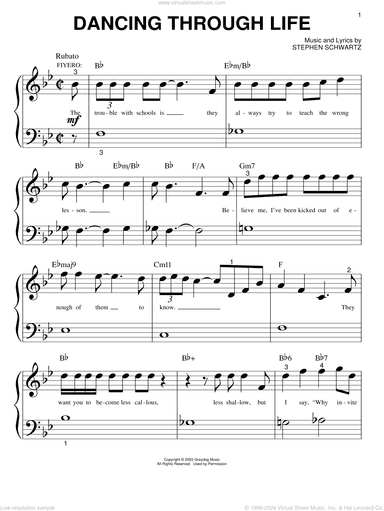 Dancing Through Life (from Wicked)