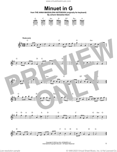 Minuet In G
