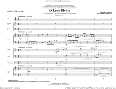 O Love Divine (COMPLETE)