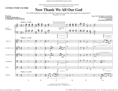 Now Thank We All Our God (arr. Heather Sorenson)