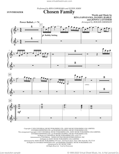 Chosen Family (arr. Roger Emerson) (complete set of parts)