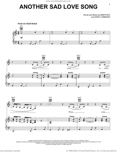 Another Sad Love Song