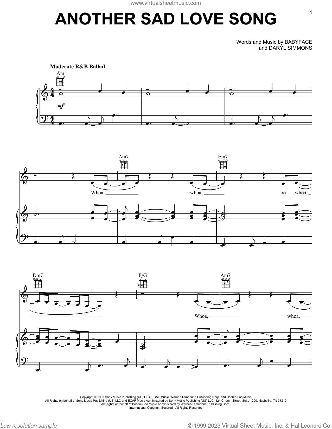 Another Sad Love Song