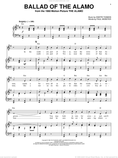 Ballad Of The Alamo
