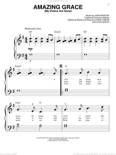 Amazing Grace (My Chains Are Gone)