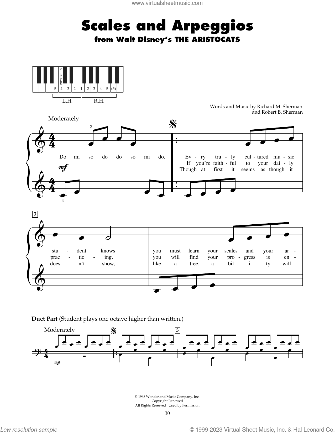 Scales And Arpeggios (from The Aristocats)