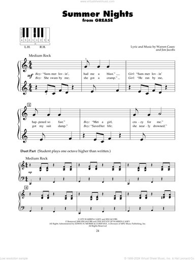 Summer Nights (from Grease)