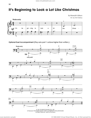 It's Beginning To Look Like Christmas (arr. Tom Gerou)