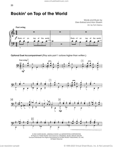 Rockin' On Top Of The World (from The Polar Express) (arr. Tom Gerou)