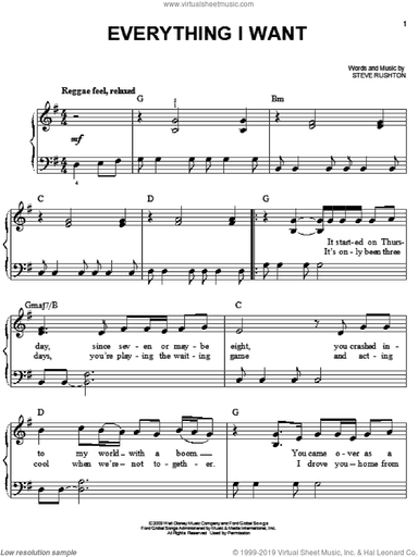 Everything I Want (from Hannah Montana: The Movie)
