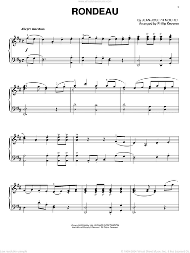 Rondeau (arr. Phillip Keveren)