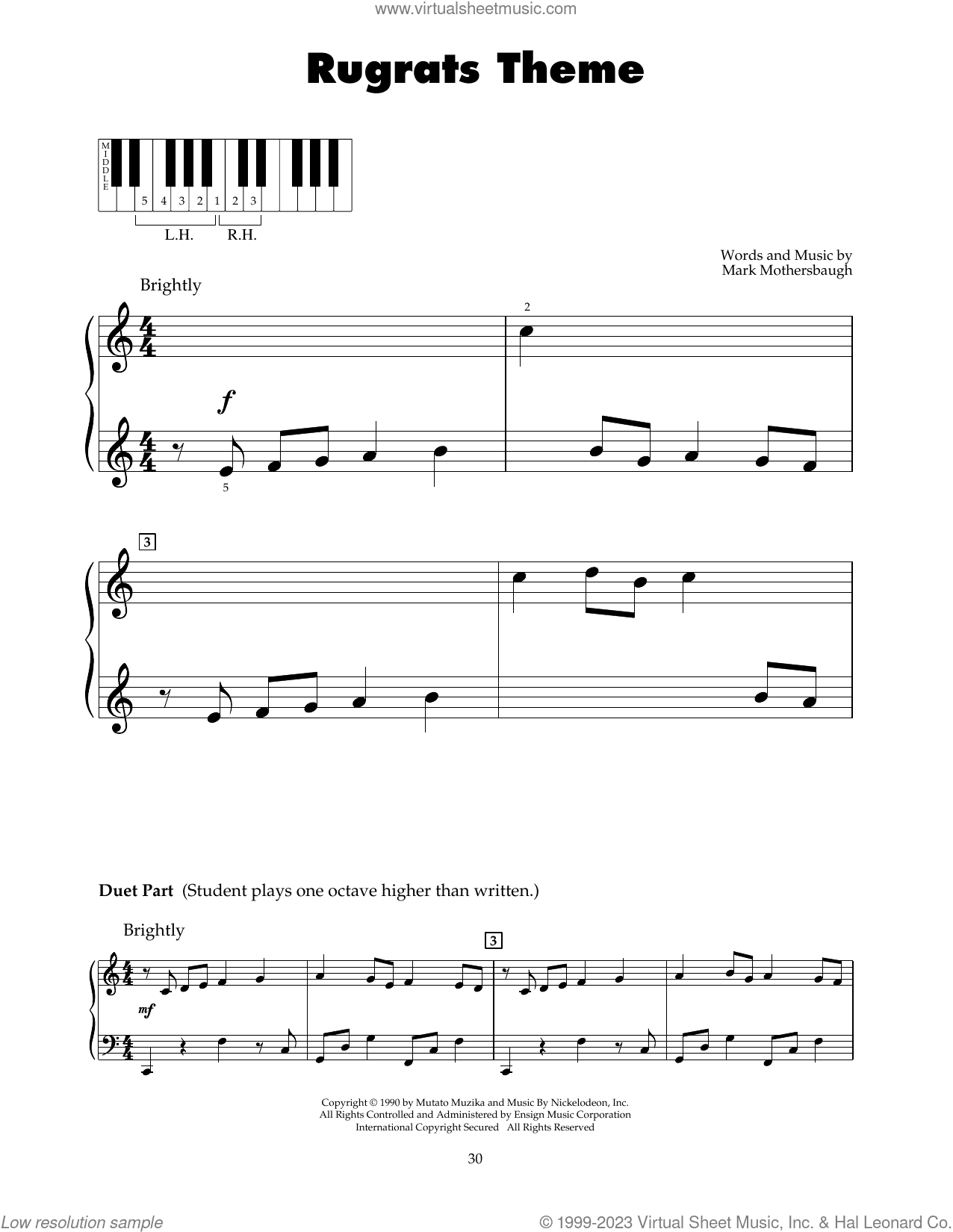 Rugrats Theme