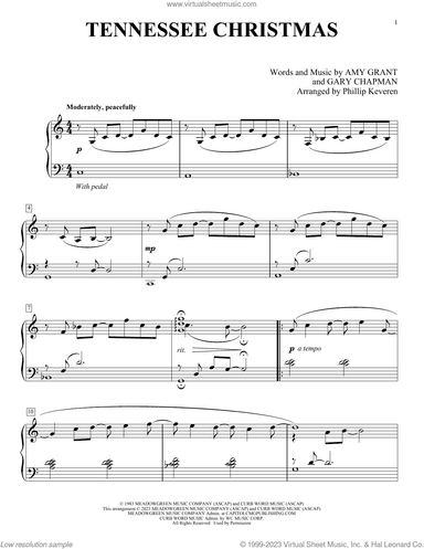 Tennessee Christmas (arr. Phillip Keveren)