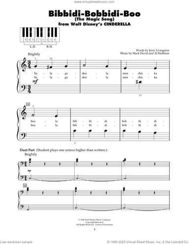 Bibbidi-Bobbidi-Boo (The Magic Song) (from Cinderella)