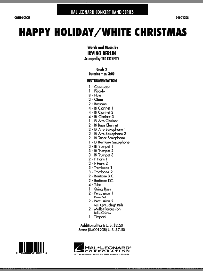 Happy Holiday/White Christmas (COMPLETE)