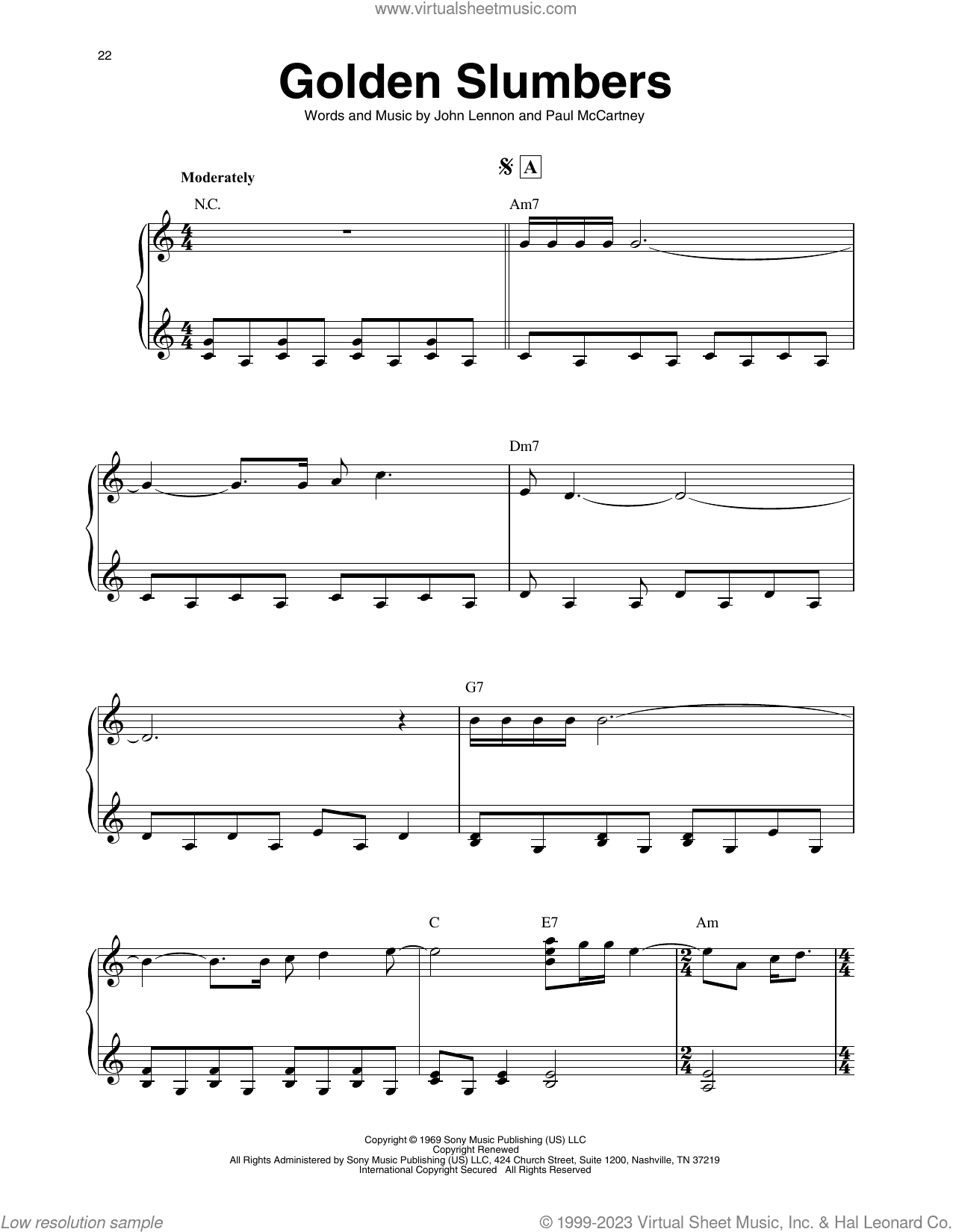 Golden Slumbers (arr. Maeve Gilchrist)