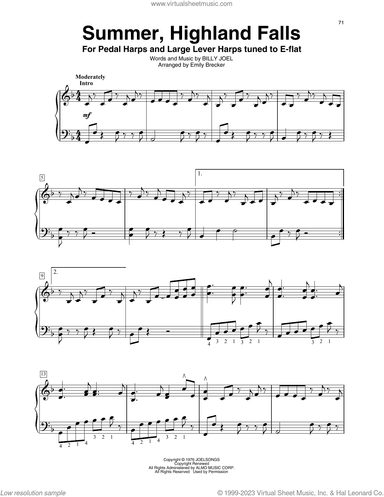 Summer, Highland Falls (arr. Emily Brecker)