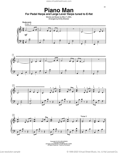 Piano Man (arr. Emily Brecker)