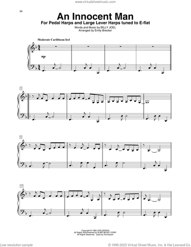An Innocent Man (arr. Emily Brecker)