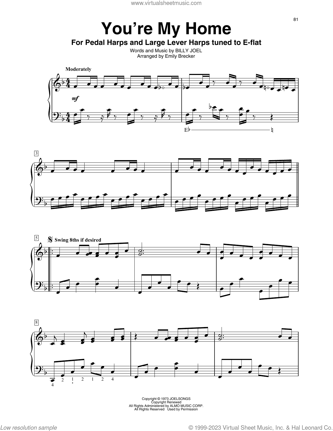 You're My Home (arr. Emily Brecker)