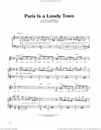 Paris Is A Lonely Town