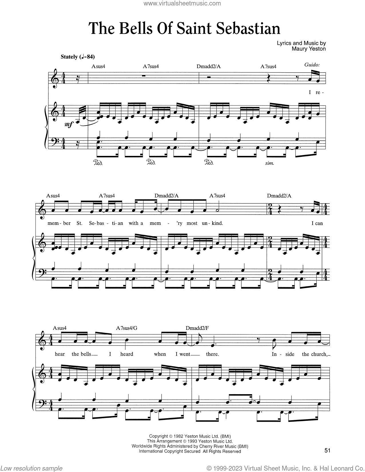 The Bells Of Saint Sebastian (from Nine)
