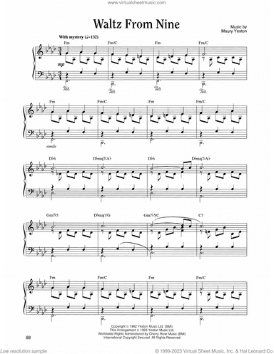 Waltz From Nine (from Nine)