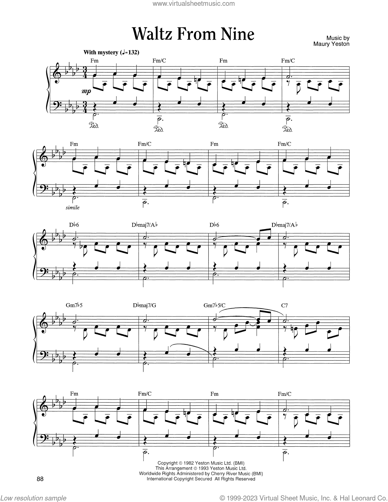 Waltz From Nine (from Nine)