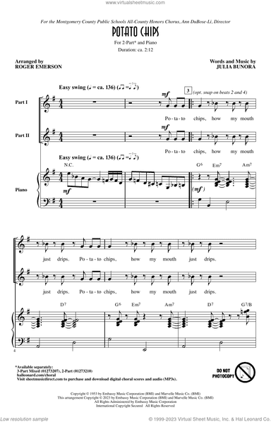 Potato Chips (arr. Roger Emerson)