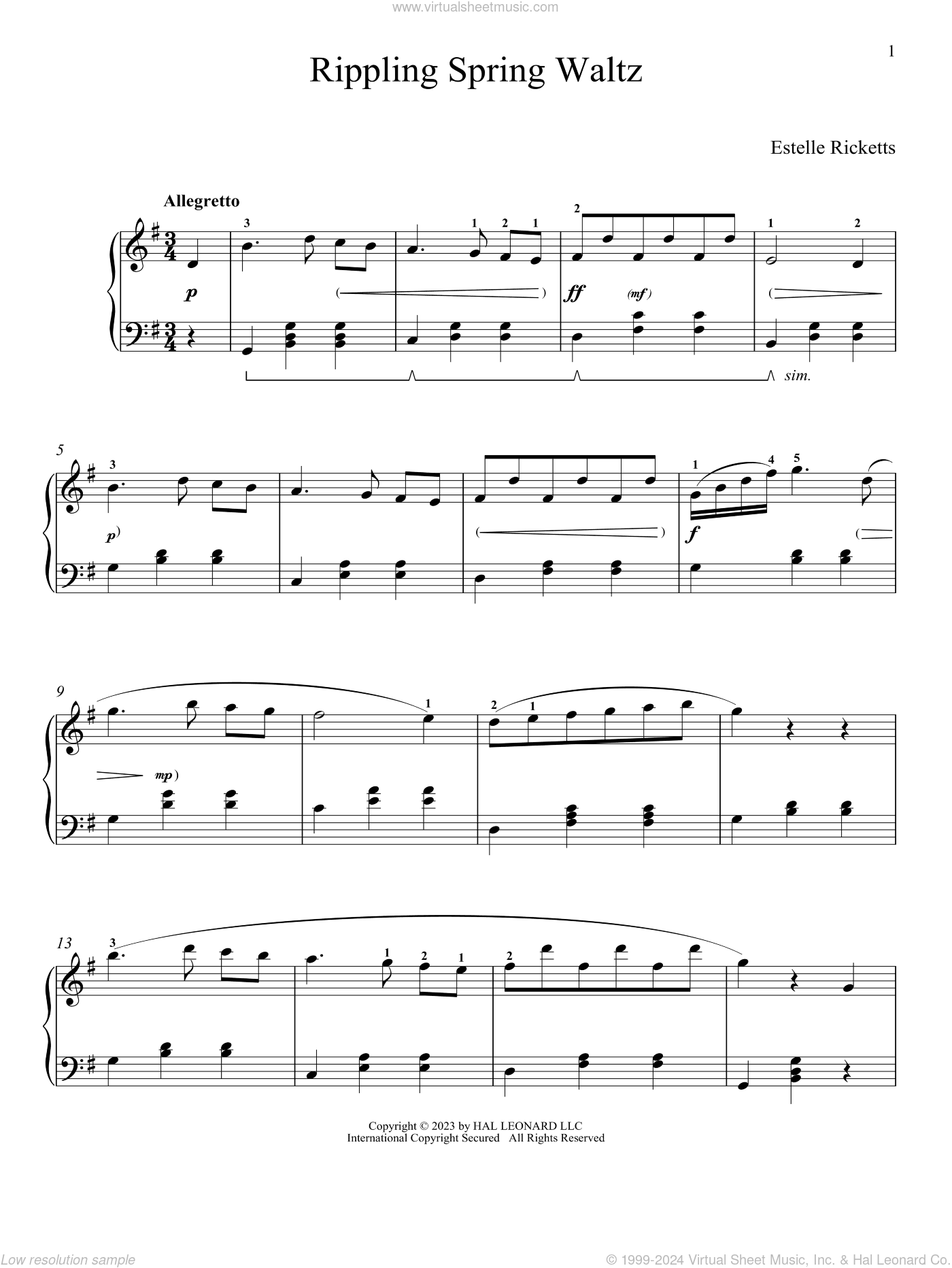 Rippling Spring Waltz