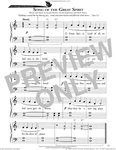 Song Of The Great Spirit