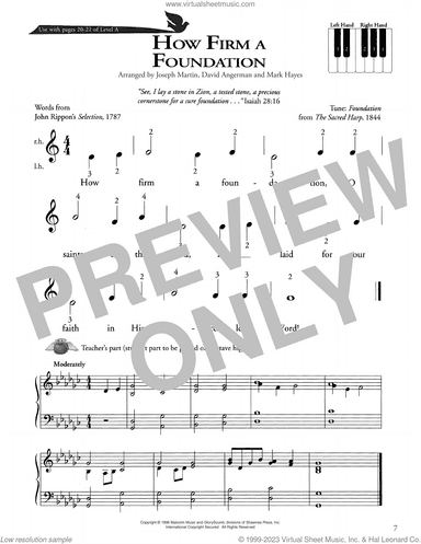 How Firm A Foundation