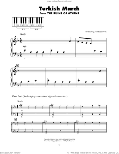 Turkish March (arr. Carol Klose)