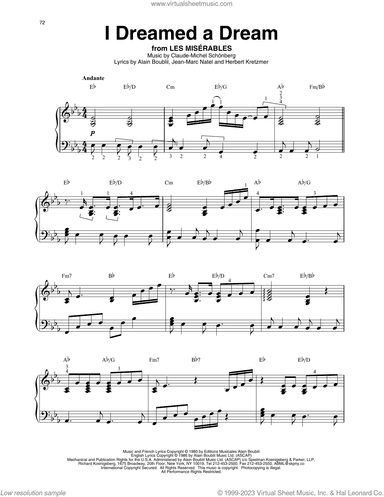 I Dreamed A Dream (from Les Miserables)