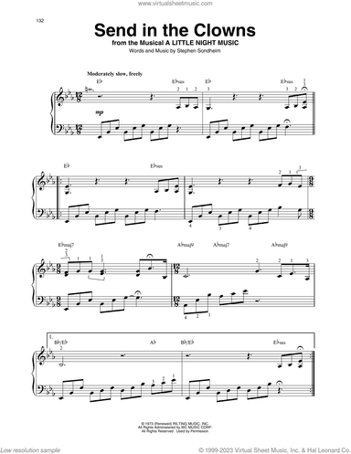 Send In The Clowns (from A Little Night Music)
