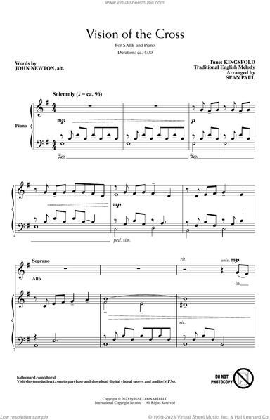 Vision Of The Cross (arr. Sean Paul)