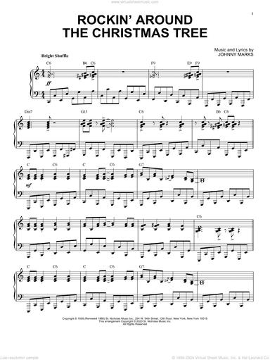 Rockin' Around The Christmas Tree [Boogie Woogie version] (arr. Brent Edstrom)