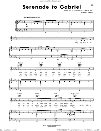 Serenade To Gabriel
