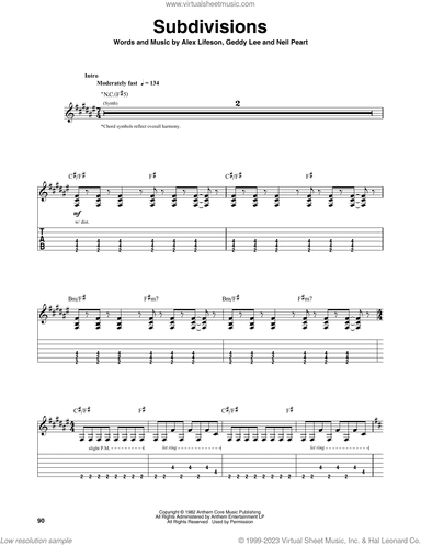 Subdivisions