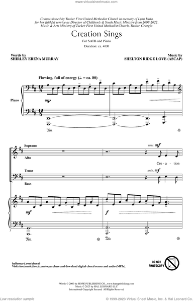 Creation Sings