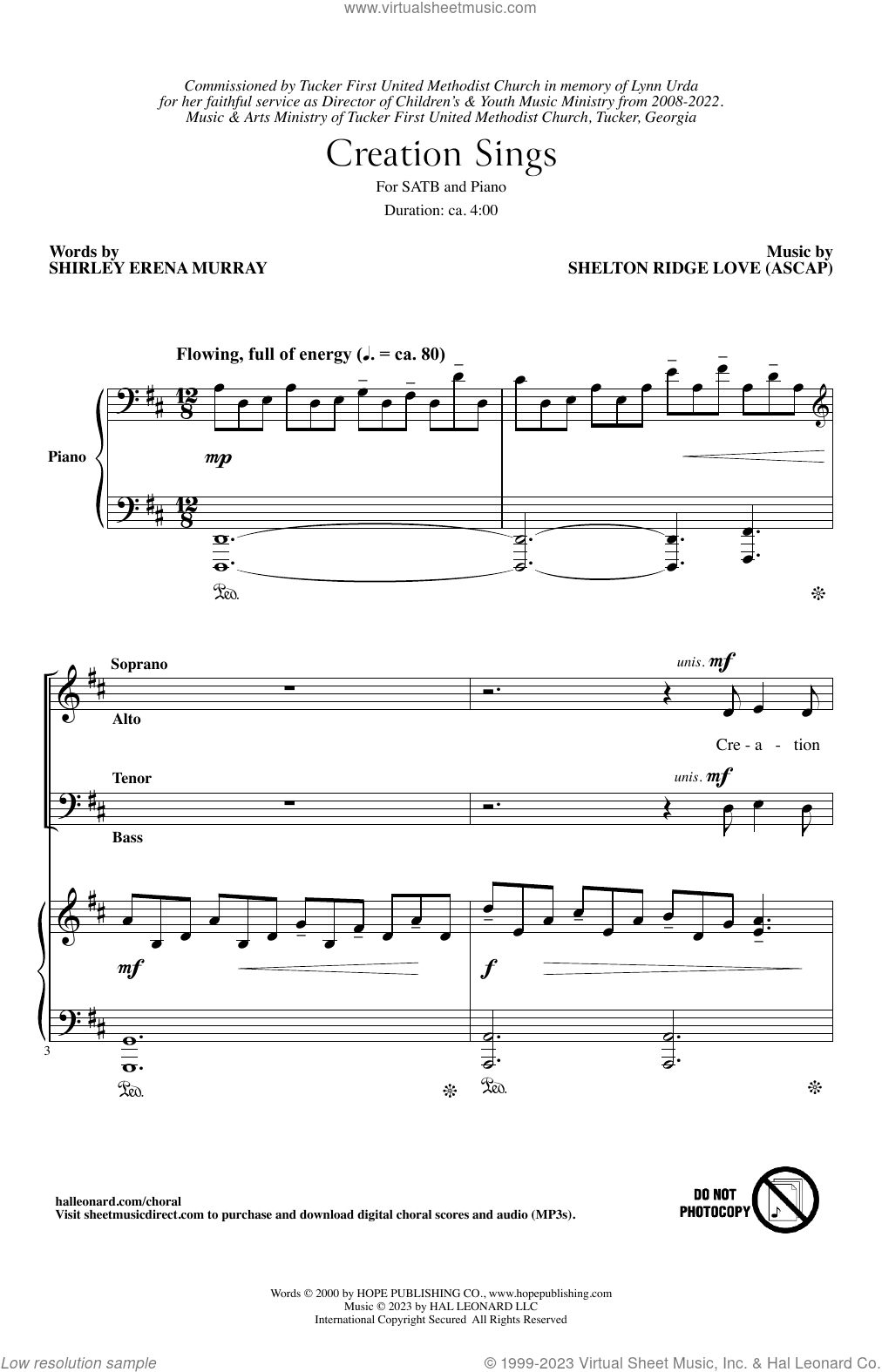 Creation Sings
