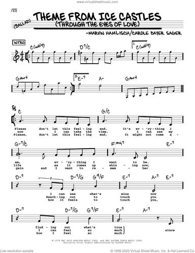 Theme From Ice Castles (Through The Eyes Of Love) (Low Voice)