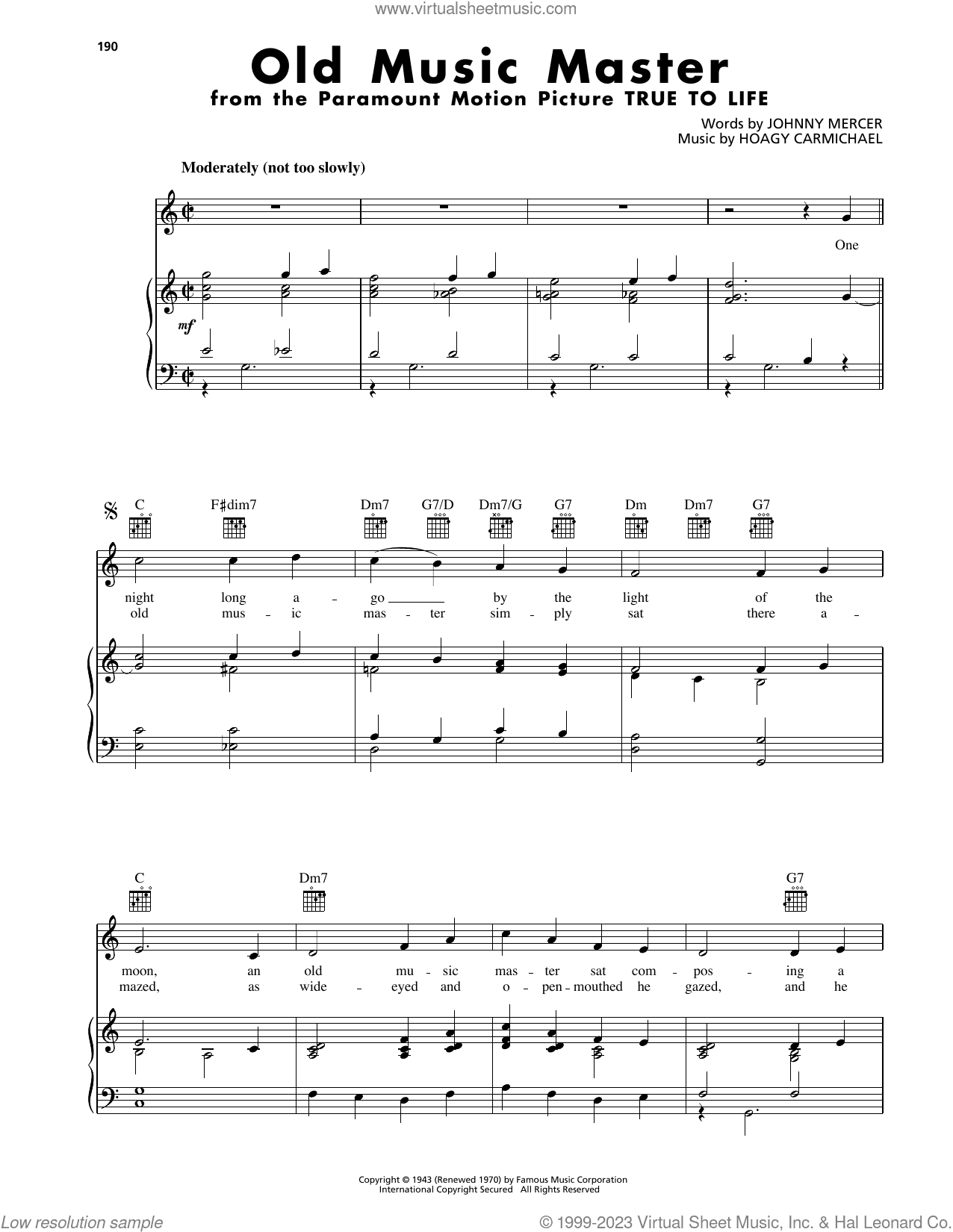 Old Music Master