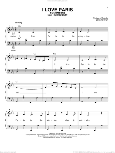 I Love Paris (arr. Gary Meisner)