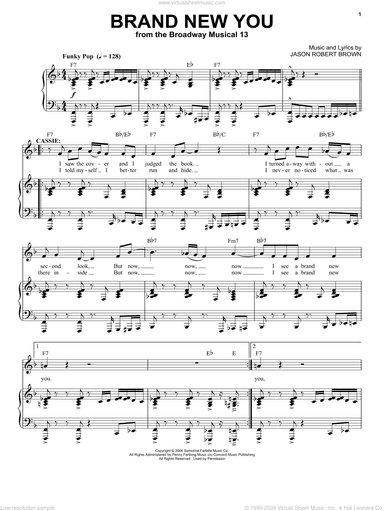 Brand New You (from 13: The Musical)