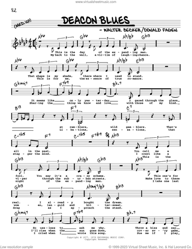 Deacon Blues (Low Voice)