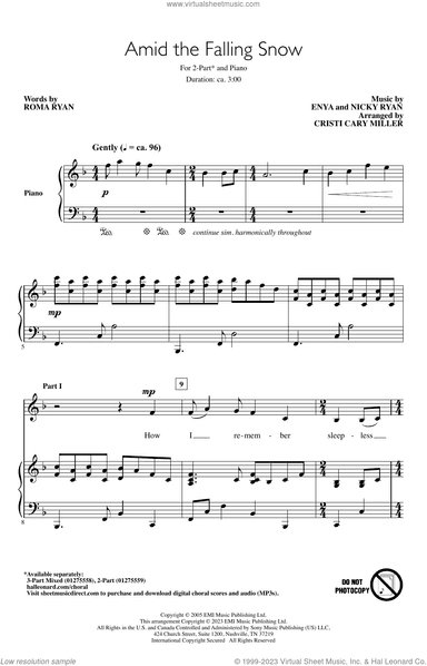 Amid The Falling Snow (arr. Cristi Cary Miller)