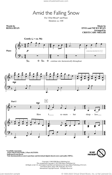 Amid The Falling Snow (arr. Cristi Cary Miller)