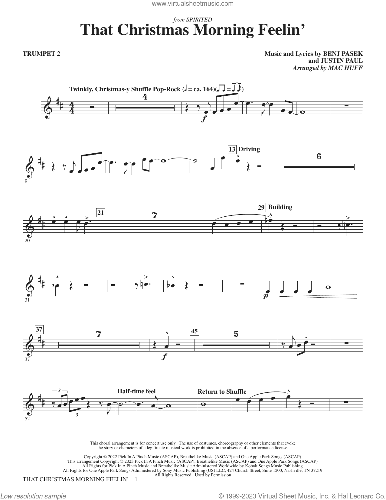 That Christmas Morning Feelin' (arr. Mac Huff)